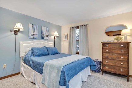 South Chatham Cape Cod vacation rental - First Floor Bedroom with Queen