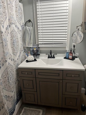 Yarmouth Cape Cod vacation rental - Newly renovated full bathroom with washer and dryer.