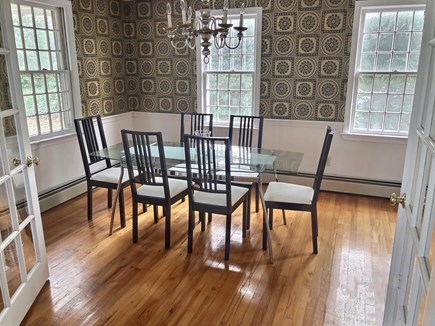 East Orleans/Nauset Beach Cape Cod vacation rental - Dining room with french doors opening to the kitchen