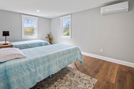 Chatham Cape Cod vacation rental - Upstairs bedroom with split AC & twin beds