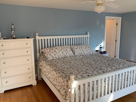 Eastham Cape Cod vacation rental - Large Master Bedroom with sliding doors to Main Deck