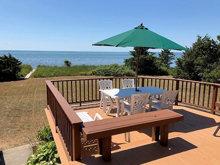 South Chatham Cape Cod vacation rental - View of Beach from the Deck