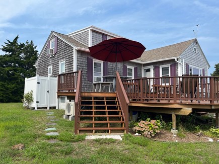 South Chatham Cape Cod vacation rental - Back Deck