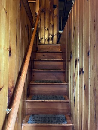 South Chatham Cape Cod vacation rental - Stairs to Bunk Room