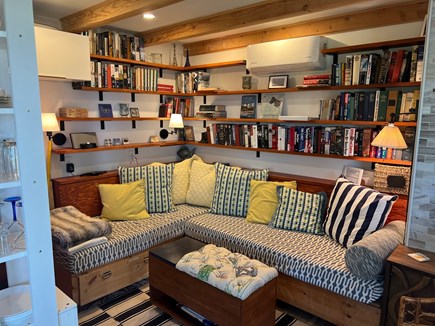 Provincetown Cape Cod vacation rental - Living Room with Library