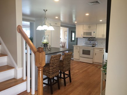 Centerville -Lake Wequaquet Cape Cod vacation rental - Entrance to home with open floor plan to enjoy family gatherings.