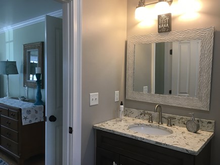 Centerville -Lake Wequaquet Cape Cod vacation rental - Master Suite with full bath on first floor. H/C accessible.