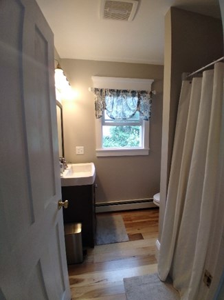 Dennis Port Cape Cod vacation rental - New downstairs bathroom  with shower off from new kitchen