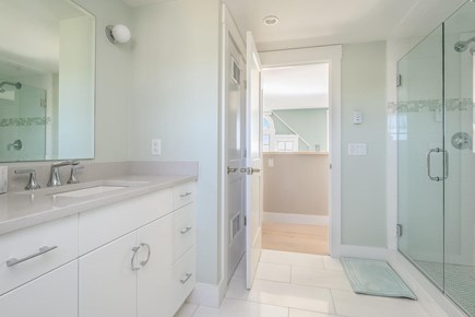 Centerville, Craigville Beach Road Cape Cod vacation rental - Full bathroom with beautifully tiled shower.