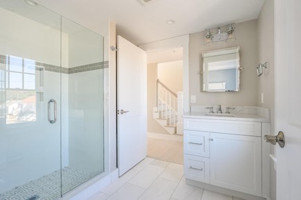 Centerville, Craigville Beach Road Cape Cod vacation rental - Full bathroom with beautifully tiled shower.