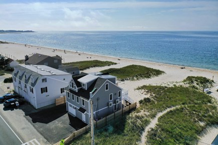 Centerville, Craigville Beach Road Cape Cod vacation rental - Sky view drone footage.