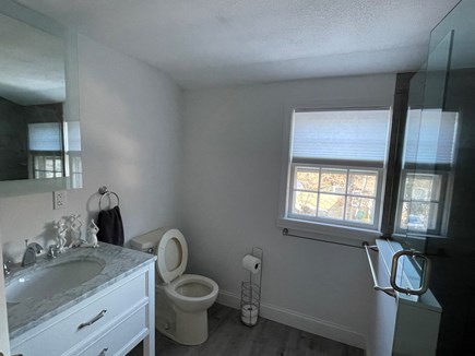 Popponesset Cape Cod vacation rental - Upstairs NEW full bathroom - vanity and shower, flooring/paint