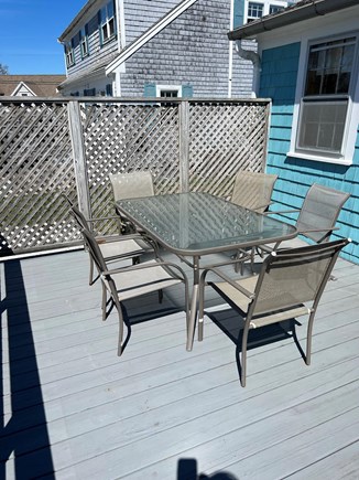Popponesset Cape Cod vacation rental - Back deck