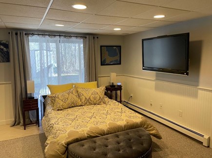 Eastham Cape Cod vacation rental - Memory foam bed. Tilt/swivel cable TV for easy viewing