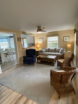 New Seabury Cape Cod vacation rental - Living room open to kitchen