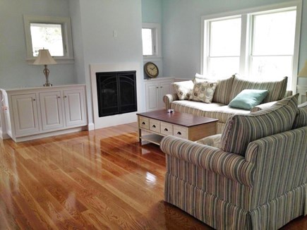 Harwichport Cape Cod vacation rental - Comfortable living room; TV added since photo.