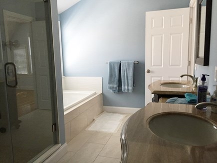 Harwichport Cape Cod vacation rental - Master bathroom