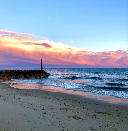 Harwichport Cape Cod vacation rental - Walk the beach and catch a view like this one!