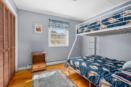 Eastham, Private Beach Access - 3974 Cape Cod vacation rental - House Bedroom Bunk Beds