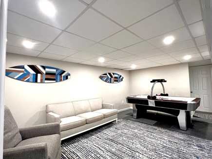 Harwich Cape Cod vacation rental - Finished Basement with Air Hockey