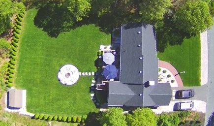 Harwich Cape Cod vacation rental - Drone photo of 1/3 of an acre property