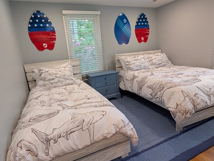 Harwich Cape Cod vacation rental - Bedroom with full bed, twin bed, and smart TV