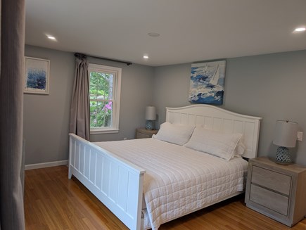 Harwich Cape Cod vacation rental - Large king Primary bedroom, Smart TV, private half bath