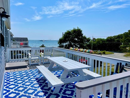 Hyannis Cape Cod vacation rental - Spacious deck with ocean view