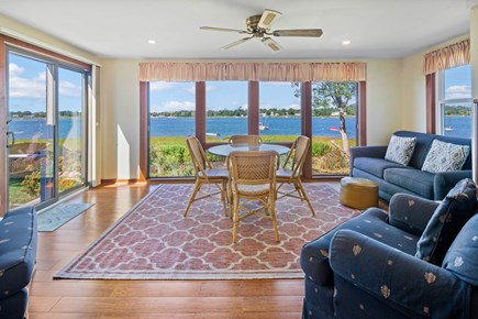 Orleans Cape Cod vacation rental - Sunroom with water views on 3 sides
