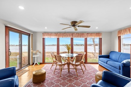 Orleans Cape Cod vacation rental - Bright dining in the sunroom