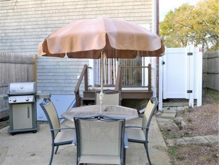 Chatham Cape Cod vacation rental - Another View of Patio and Outdoor Shower