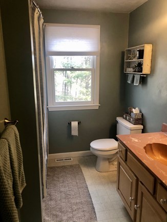 Brewster Cape Cod vacation rental - First floor full bathroom with tub