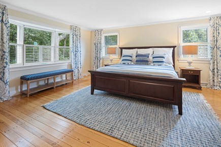 Chatham Cape Cod vacation rental - First floor master bedroom with king bed