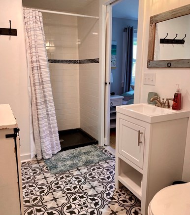 West Yarmouth Cape Cod vacation rental - brand new en suit master bath with walk in shower