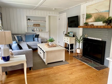 West Yarmouth Cape Cod vacation rental - cozy front living room
