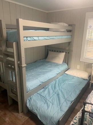Dennisport Cape Cod vacation rental - Bedroom #3 - Twin bunks with trundle
