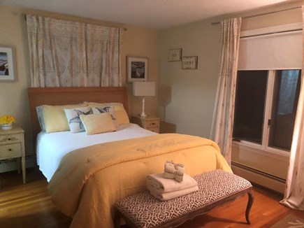 Marion MA vacation rental - Master bedroom with small full bath and walk in closet