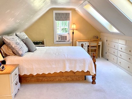 Brewster Cape Cod vacation rental - Large bedroom upstairs with queen bed, TV and plenty of space.