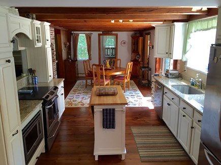 Brewster Cape Cod vacation rental - Open spacious kitchen with all updated appliances.