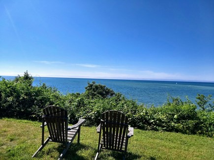 Brewster Beach Cape Cod vacation rental - View out the of the bedroom. Listen to the waves.