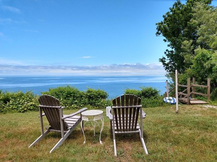 Brewster Beach Cape Cod vacation rental - View from your living room and beach stairs