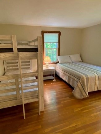 Dennis Cape Cod vacation rental - Bedroom 2 with bunk (2 twins) and 1 full