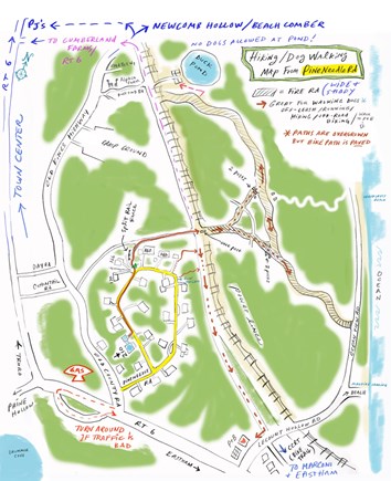 Wellfleet Cape Cod vacation rental - Neighborhood Map
