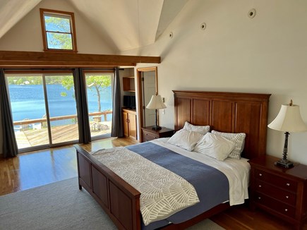 West Dennis Cape Cod vacation rental - Master Bedroom (1st Floor , King Bed, Private Bath)