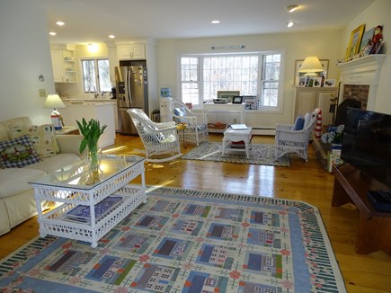 Chatham Cape Cod vacation rental - Open living area with area to chill adjunct to the family room.