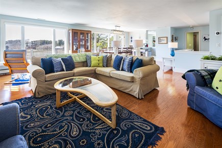 Chatham Cape Cod vacation rental - Living room looking over open floor