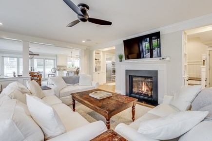 Brewster Cape Cod vacation rental - Living room area- spacious and beautifully appointed
