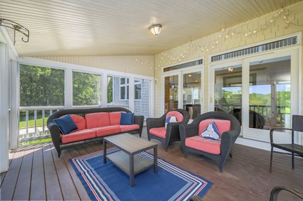 Barnstable Cape Cod vacation rental - Screened porch