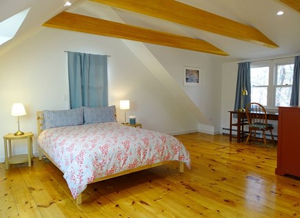 Eastham Cape Cod vacation rental - 2nd fl. main house -  open loft: queen bed, desk