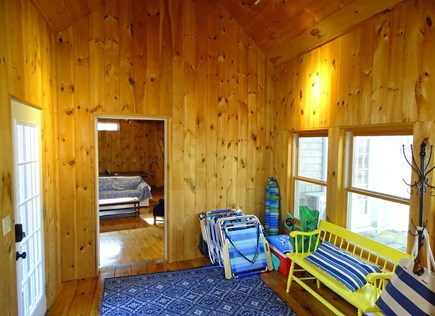 Eastham Cape Cod vacation rental - 1st fl: Breezeway btwn main house & addition. Beach gear included